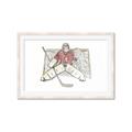 Picture of Goalie in Net _GroupedProduct_Rectangle_Landscape_Mini_ _GroupedProduct_Rectangle_Landscape_Framed_Matted_