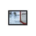 Picture of Red and White Hockey Goal _GroupedProduct_Rectangle_Landscape_Mini_ _GroupedProduct_Rectangle_Landscape_Framed_Matted_