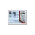 Picture of Red and White Hockey Goal _GroupedProduct_Rectangle_Landscape_Mini_ _GroupedProduct_Rectangle_Landscape_Framed_Matted_