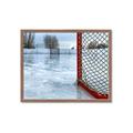 Picture of Red and White Hockey Goal _GroupedProduct_Rectangle_Landscape_Mini_ _GroupedProduct_Rectangle_Landscape_Framed_Matted_
