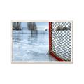 Picture of Red and White Hockey Goal _GroupedProduct_Rectangle_Landscape_Mini_ _GroupedProduct_Rectangle_Landscape_Framed_Matted_