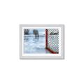 Picture of Red and White Hockey Goal _GroupedProduct_Rectangle_Landscape_Mini_ _GroupedProduct_Rectangle_Landscape_Framed_Matted_