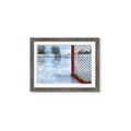 Picture of Red and White Hockey Goal _GroupedProduct_Rectangle_Landscape_Mini_ _GroupedProduct_Rectangle_Landscape_Framed_Matted_