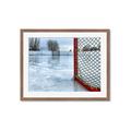Picture of Red and White Hockey Goal _GroupedProduct_Rectangle_Landscape_Mini_ _GroupedProduct_Rectangle_Landscape_Framed_Matted_