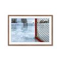 Picture of Red and White Hockey Goal _GroupedProduct_Rectangle_Landscape_Mini_ _GroupedProduct_Rectangle_Landscape_Framed_Matted_