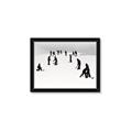 Picture of Kids Playing Hockey Outdoors _GroupedProduct_Rectangle_Landscape_Mini_ _GroupedProduct_Rectangle_Landscape_Framed_Matted_