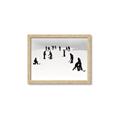 Picture of Kids Playing Hockey Outdoors _GroupedProduct_Rectangle_Landscape_Mini_ _GroupedProduct_Rectangle_Landscape_Framed_Matted_