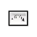 Picture of Kids Playing Hockey Outdoors _GroupedProduct_Rectangle_Landscape_Mini_ _GroupedProduct_Rectangle_Landscape_Framed_Matted_