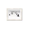 Picture of Kids Playing Hockey Outdoors _GroupedProduct_Rectangle_Landscape_Mini_ _GroupedProduct_Rectangle_Landscape_Framed_Matted_
