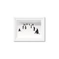 Picture of Kids Playing Hockey Outdoors _GroupedProduct_Rectangle_Landscape_Mini_ _GroupedProduct_Rectangle_Landscape_Framed_Matted_