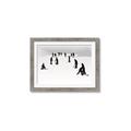 Picture of Kids Playing Hockey Outdoors _GroupedProduct_Rectangle_Landscape_Mini_ _GroupedProduct_Rectangle_Landscape_Framed_Matted_