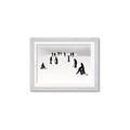 Picture of Kids Playing Hockey Outdoors _GroupedProduct_Rectangle_Landscape_Mini_ _GroupedProduct_Rectangle_Landscape_Framed_Matted_