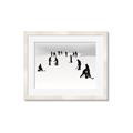 Picture of Kids Playing Hockey Outdoors _GroupedProduct_Rectangle_Landscape_Mini_ _GroupedProduct_Rectangle_Landscape_Framed_Matted_