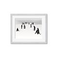 Picture of Kids Playing Hockey Outdoors _GroupedProduct_Rectangle_Landscape_Mini_ _GroupedProduct_Rectangle_Landscape_Framed_Matted_