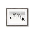 Picture of Kids Playing Hockey Outdoors _GroupedProduct_Rectangle_Landscape_Mini_ _GroupedProduct_Rectangle_Landscape_Framed_Matted_