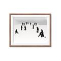 Picture of Kids Playing Hockey Outdoors _GroupedProduct_Rectangle_Landscape_Mini_ _GroupedProduct_Rectangle_Landscape_Framed_Matted_