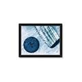 Picture of Hockey Stick and Puck _GroupedProduct_Rectangle_Landscape_Mini_ _GroupedProduct_Rectangle_Landscape_Framed_Matted_