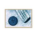 Picture of Hockey Stick and Puck _GroupedProduct_Rectangle_Landscape_Mini_ _GroupedProduct_Rectangle_Landscape_Framed_Matted_