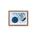 Picture of Hockey Stick and Puck _GroupedProduct_Rectangle_Landscape_Mini_ _GroupedProduct_Rectangle_Landscape_Framed_Matted_