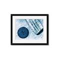 Picture of Hockey Stick and Puck _GroupedProduct_Rectangle_Landscape_Mini_ _GroupedProduct_Rectangle_Landscape_Framed_Matted_