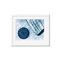 Picture of Hockey Stick and Puck _GroupedProduct_Rectangle_Landscape_Mini_ _GroupedProduct_Rectangle_Landscape_Framed_Matted_