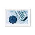 Picture of Hockey Stick and Puck _GroupedProduct_Rectangle_Landscape_Mini_ _GroupedProduct_Rectangle_Landscape_Framed_Matted_