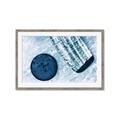 Picture of Hockey Stick and Puck _GroupedProduct_Rectangle_Landscape_Mini_ _GroupedProduct_Rectangle_Landscape_Framed_Matted_