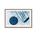 Picture of Hockey Stick and Puck _GroupedProduct_Rectangle_Landscape_Mini_ _GroupedProduct_Rectangle_Landscape_Framed_Matted_