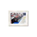 Picture of Hockey Lineup  _GroupedProduct_Rectangle_Landscape_Mini_ _GroupedProduct_Rectangle_Landscape_Framed_Matted_