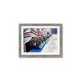 Picture of Hockey Lineup  _GroupedProduct_Rectangle_Landscape_Mini_ _GroupedProduct_Rectangle_Landscape_Framed_Matted_