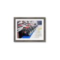 Picture of Hockey Lineup  _GroupedProduct_Rectangle_Landscape_Mini_ _GroupedProduct_Rectangle_Landscape_Framed_Matted_
