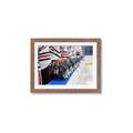Picture of Hockey Lineup  _GroupedProduct_Rectangle_Landscape_Mini_ _GroupedProduct_Rectangle_Landscape_Framed_Matted_