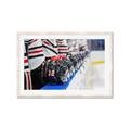 Picture of Hockey Lineup  _GroupedProduct_Rectangle_Landscape_Mini_ _GroupedProduct_Rectangle_Landscape_Framed_Matted_