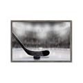 Picture of Slap Shot _GroupedProduct_Rectangle_Landscape_Mini_ _GroupedProduct_Rectangle_Landscape_Framed_Matted_
