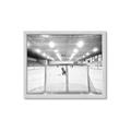 Picture of Behind the Net _GroupedProduct_Rectangle_Landscape_Mini_ _GroupedProduct_Rectangle_Landscape_Framed_Matted_