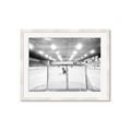 Picture of Behind the Net _GroupedProduct_Rectangle_Landscape_Mini_ _GroupedProduct_Rectangle_Landscape_Framed_Matted_