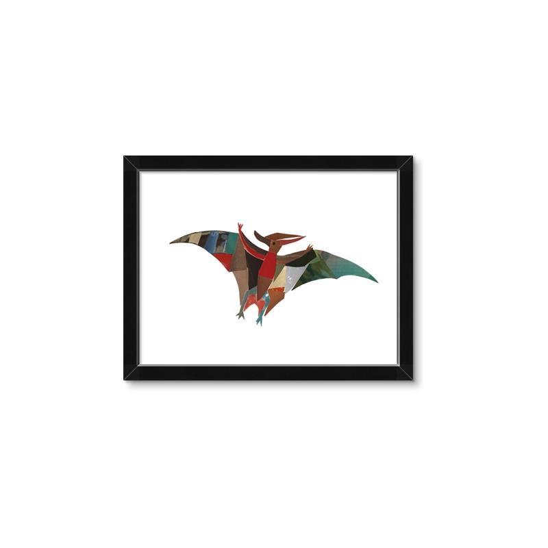 Picture of Colourful pterodactyl _GroupedProduct_Rectangle_Landscape_Mini_ _GroupedProduct_Rectangle_Landscape_Framed_Matted_