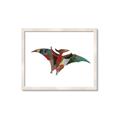 Picture of Colourful pterodactyl _GroupedProduct_Rectangle_Landscape_Mini_ _GroupedProduct_Rectangle_Landscape_Framed_Matted_