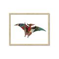 Picture of Colourful pterodactyl _GroupedProduct_Rectangle_Landscape_Mini_ _GroupedProduct_Rectangle_Landscape_Framed_Matted_