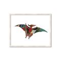 Picture of Colourful pterodactyl _GroupedProduct_Rectangle_Landscape_Mini_ _GroupedProduct_Rectangle_Landscape_Framed_Matted_