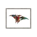 Picture of Colourful pterodactyl _GroupedProduct_Rectangle_Landscape_Mini_ _GroupedProduct_Rectangle_Landscape_Framed_Matted_