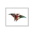 Picture of Colourful pterodactyl _GroupedProduct_Rectangle_Landscape_Mini_ _GroupedProduct_Rectangle_Landscape_Framed_Matted_