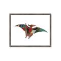 Picture of Colourful pterodactyl _GroupedProduct_Rectangle_Landscape_Mini_ _GroupedProduct_Rectangle_Landscape_Framed_Matted_