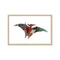 Picture of Colourful pterodactyl _GroupedProduct_Rectangle_Landscape_Mini_ _GroupedProduct_Rectangle_Landscape_Framed_Matted_