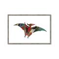 Picture of Colourful pterodactyl _GroupedProduct_Rectangle_Landscape_Mini_ _GroupedProduct_Rectangle_Landscape_Framed_Matted_