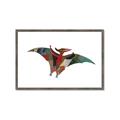 Picture of Colourful pterodactyl _GroupedProduct_Rectangle_Landscape_Mini_ _GroupedProduct_Rectangle_Landscape_Framed_Matted_