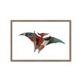 Picture of Colourful pterodactyl _GroupedProduct_Rectangle_Landscape_Mini_ _GroupedProduct_Rectangle_Landscape_Framed_Matted_