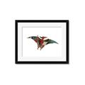 Picture of Colourful pterodactyl _GroupedProduct_Rectangle_Landscape_Mini_ _GroupedProduct_Rectangle_Landscape_Framed_Matted_