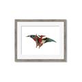 Picture of Colourful pterodactyl _GroupedProduct_Rectangle_Landscape_Mini_ _GroupedProduct_Rectangle_Landscape_Framed_Matted_