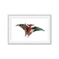 Picture of Colourful pterodactyl _GroupedProduct_Rectangle_Landscape_Mini_ _GroupedProduct_Rectangle_Landscape_Framed_Matted_